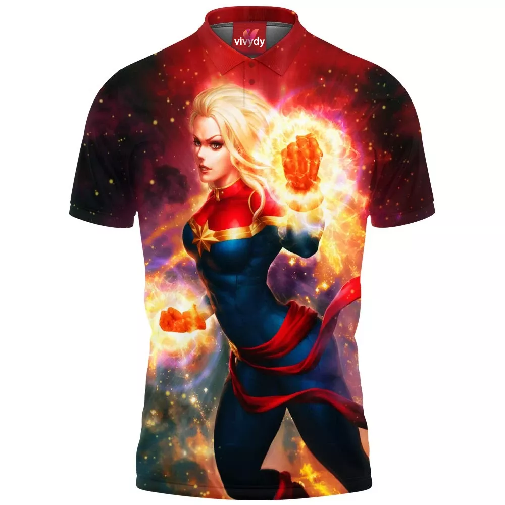 Captain Comic Polo Shirt