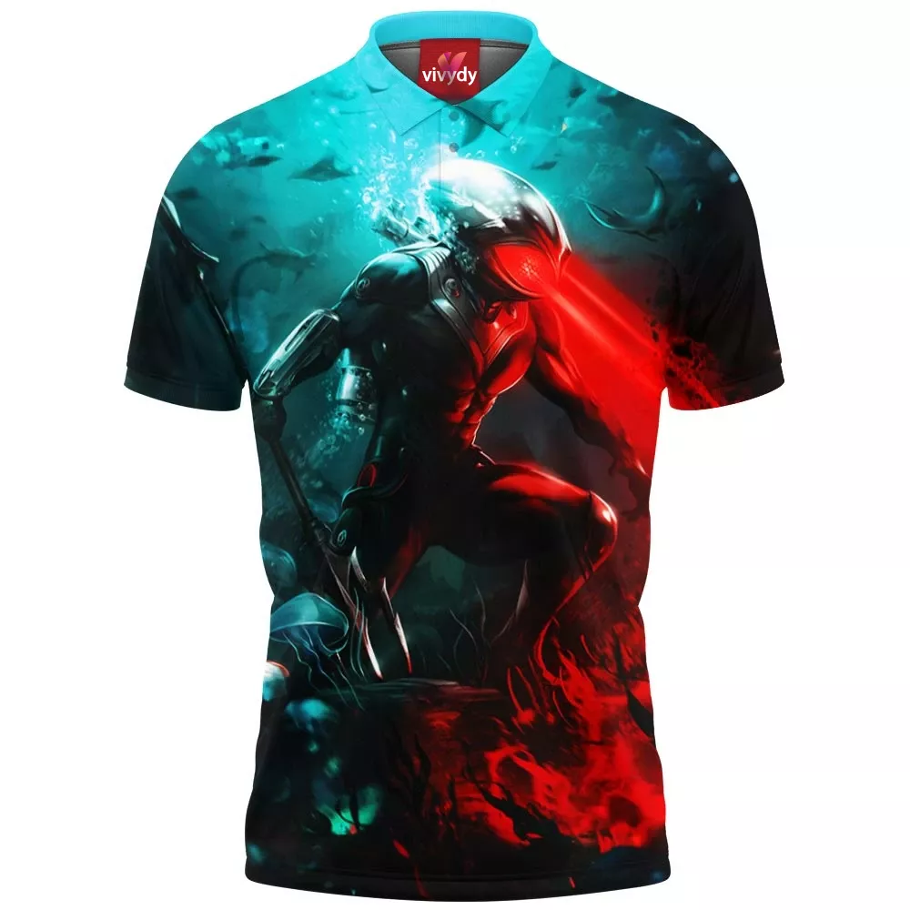 Black Manta Polo Shirt