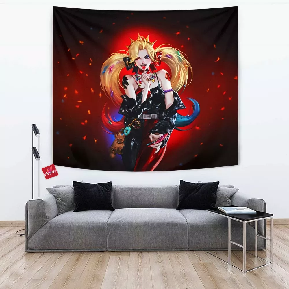 Harley Quinn Tapestry