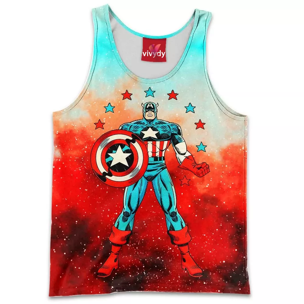 Captain America Tank Top