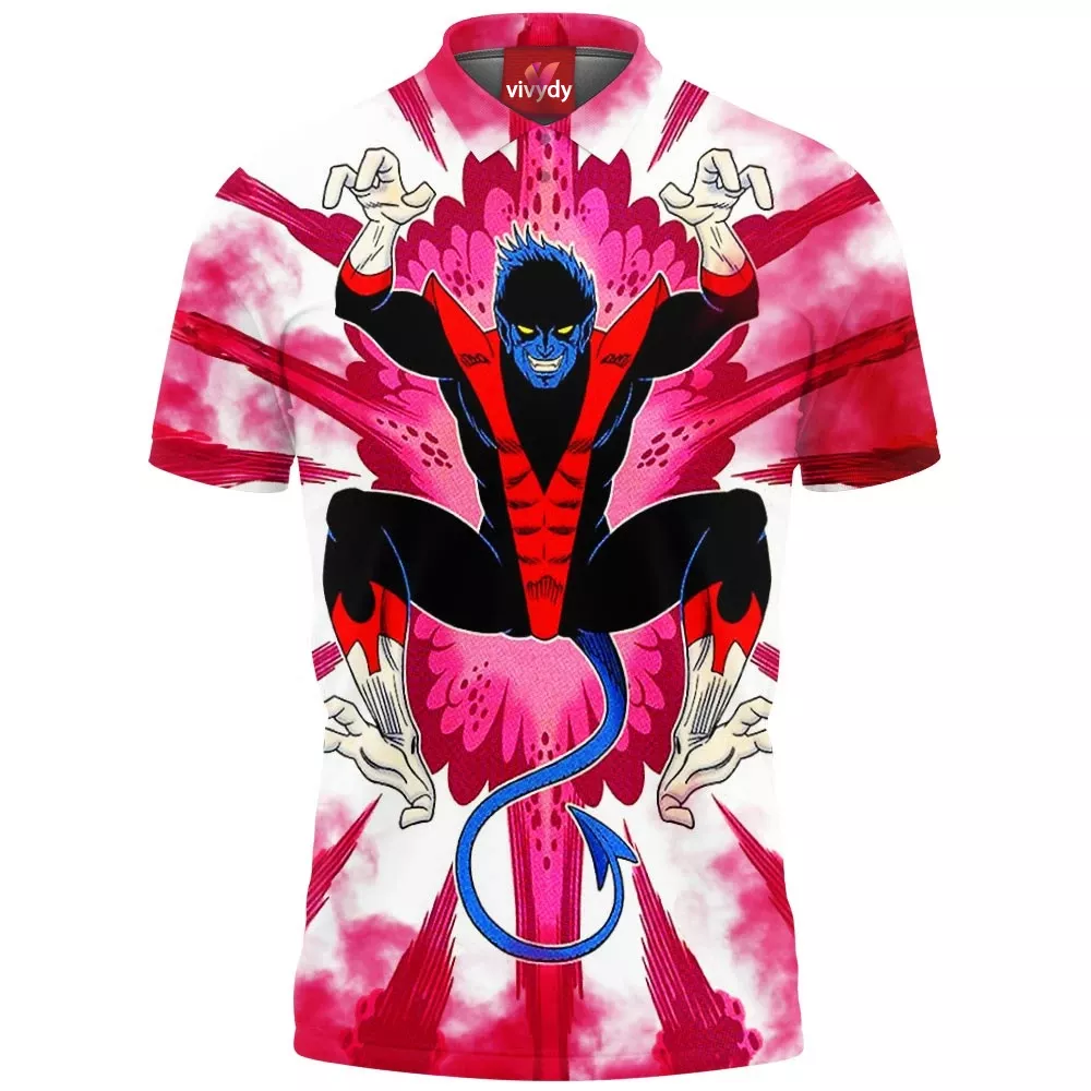 Nightcrawler X-men Polo Shirt