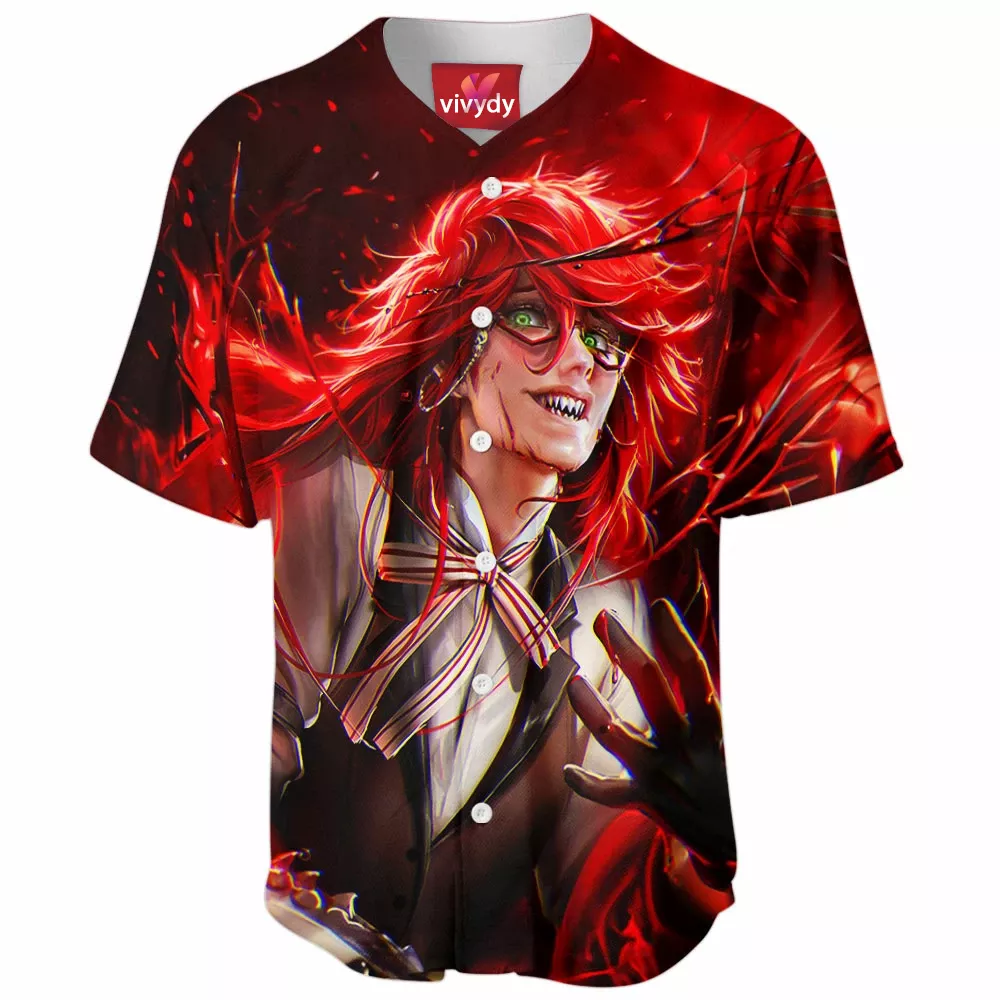 Grell Sutcliff Baseball Jersey