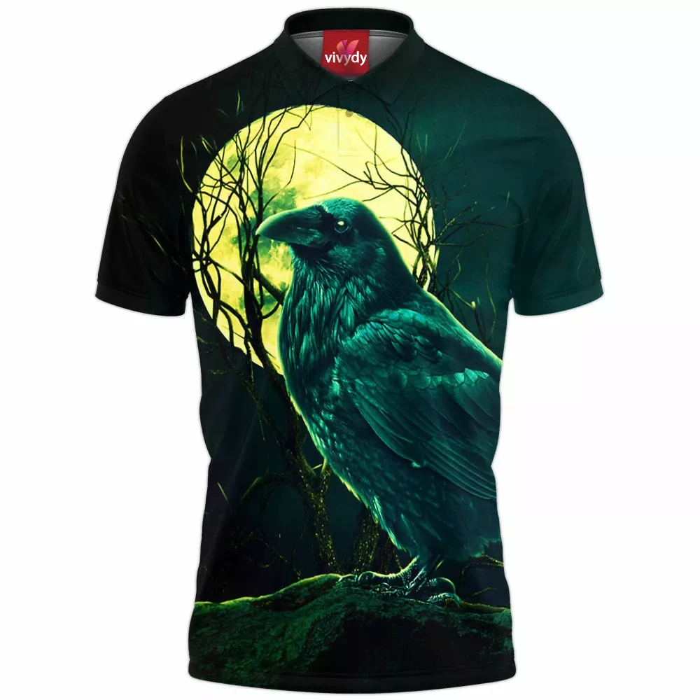 Raven Comic Polo Shirt