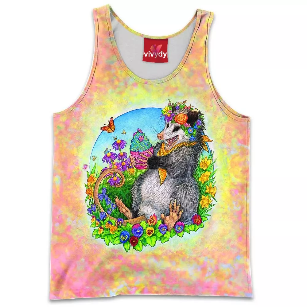 Flower Mouse Tank Top