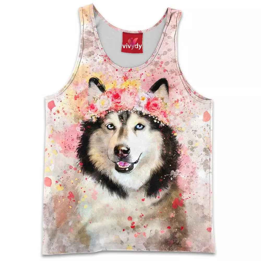 Flower Husky Tank Top