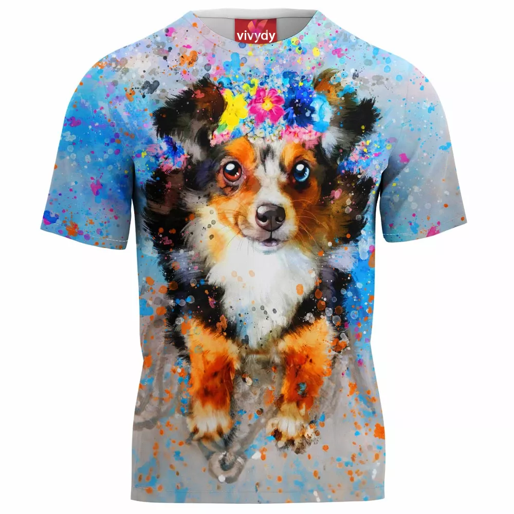 Flower Dog T-Shirt