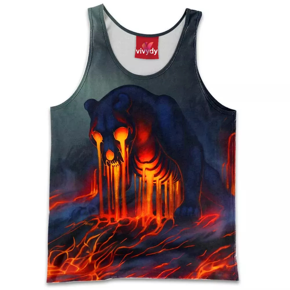 Lava Leopard Tank Top