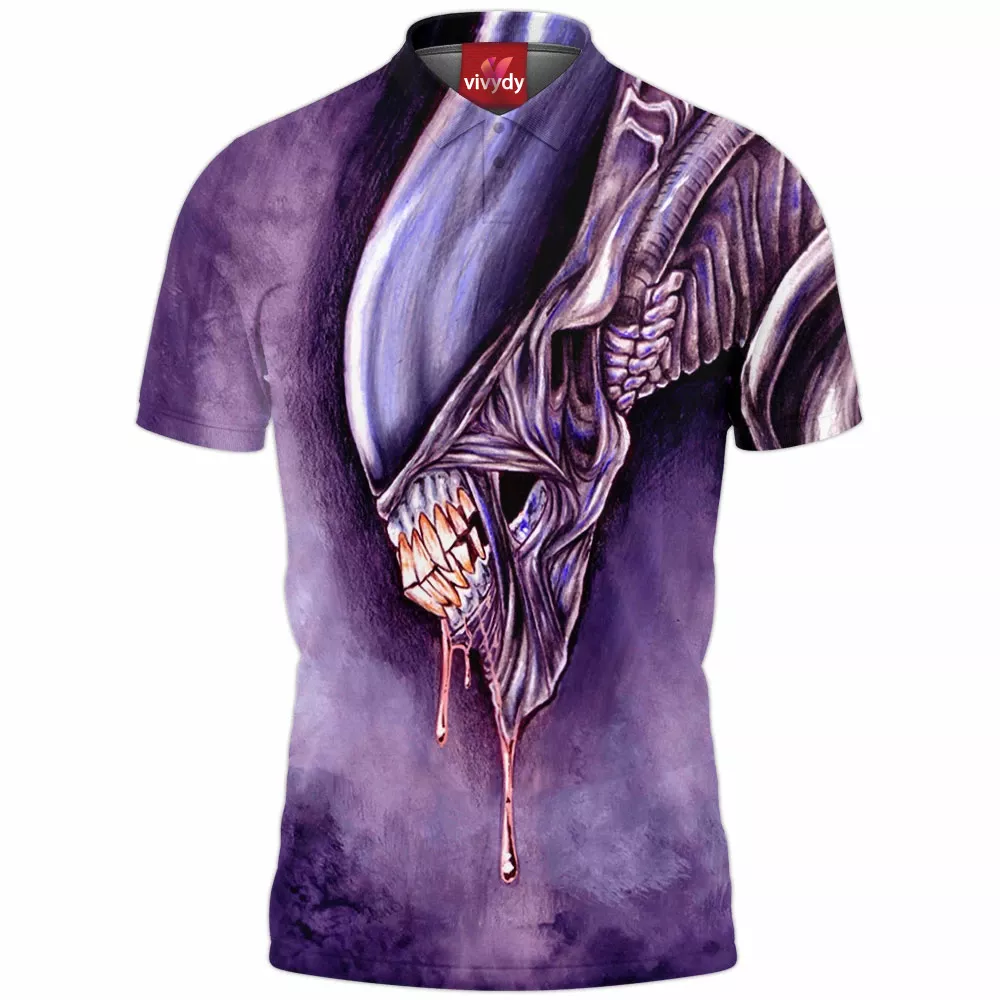 Xenomorph Polo Shirt