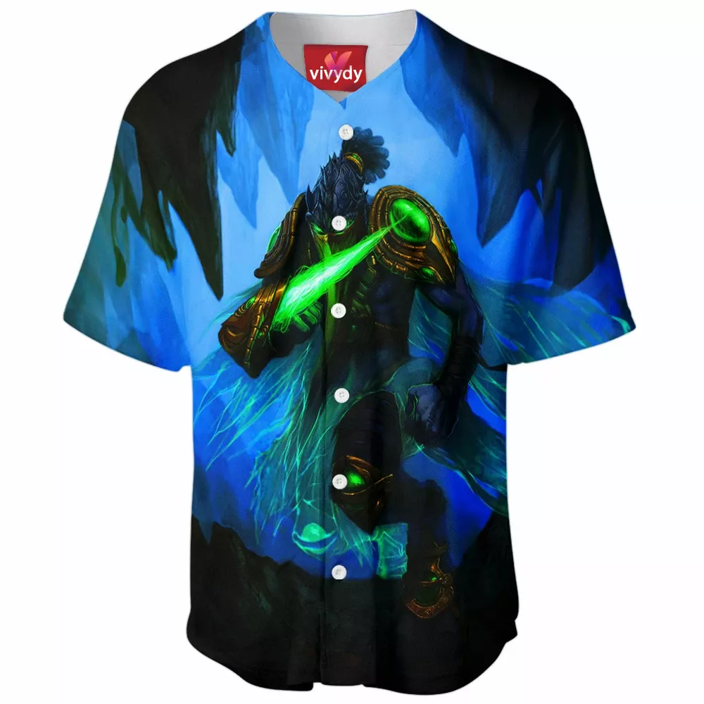 Zeratul Starcraft Baseball Jersey