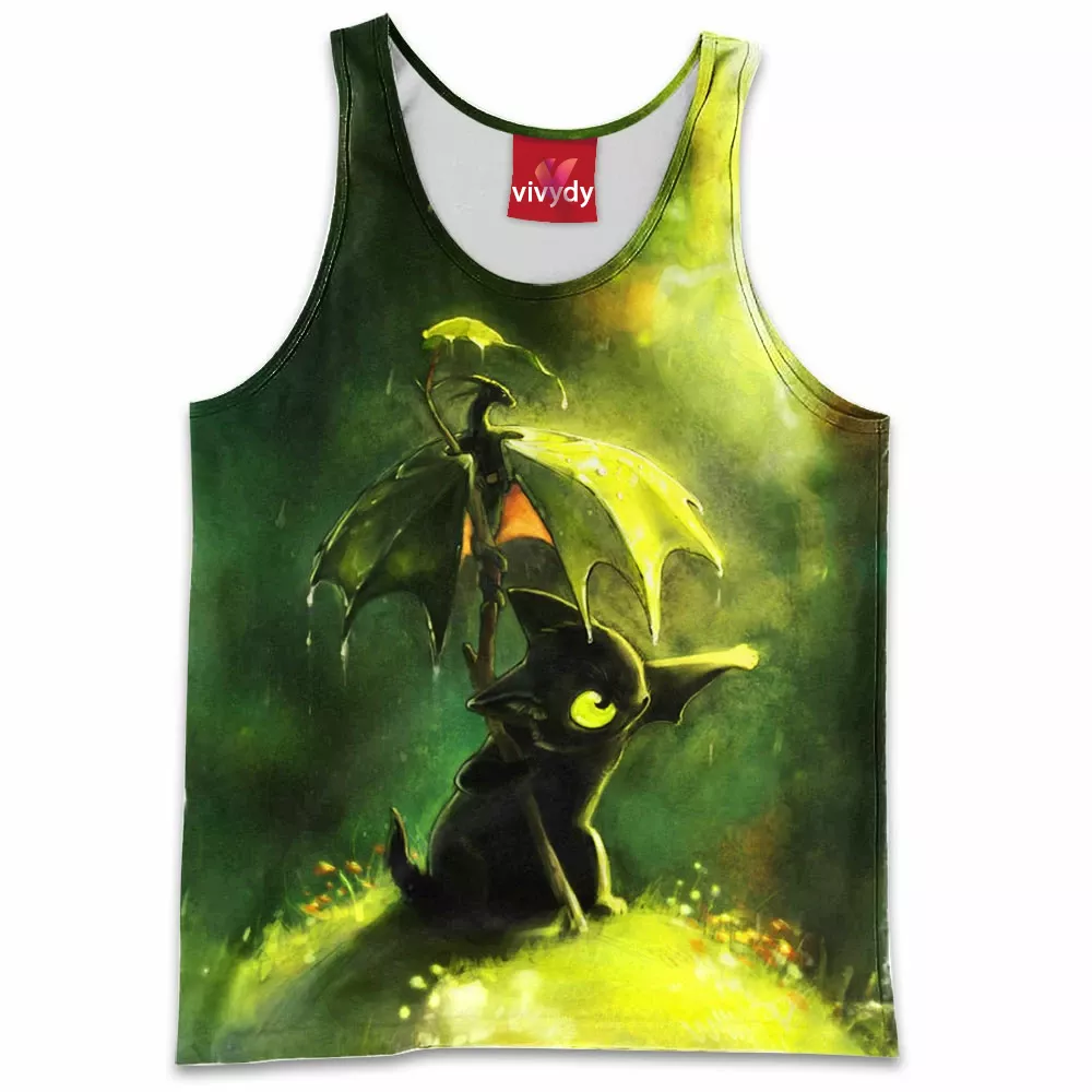 Black Cat Tank Top