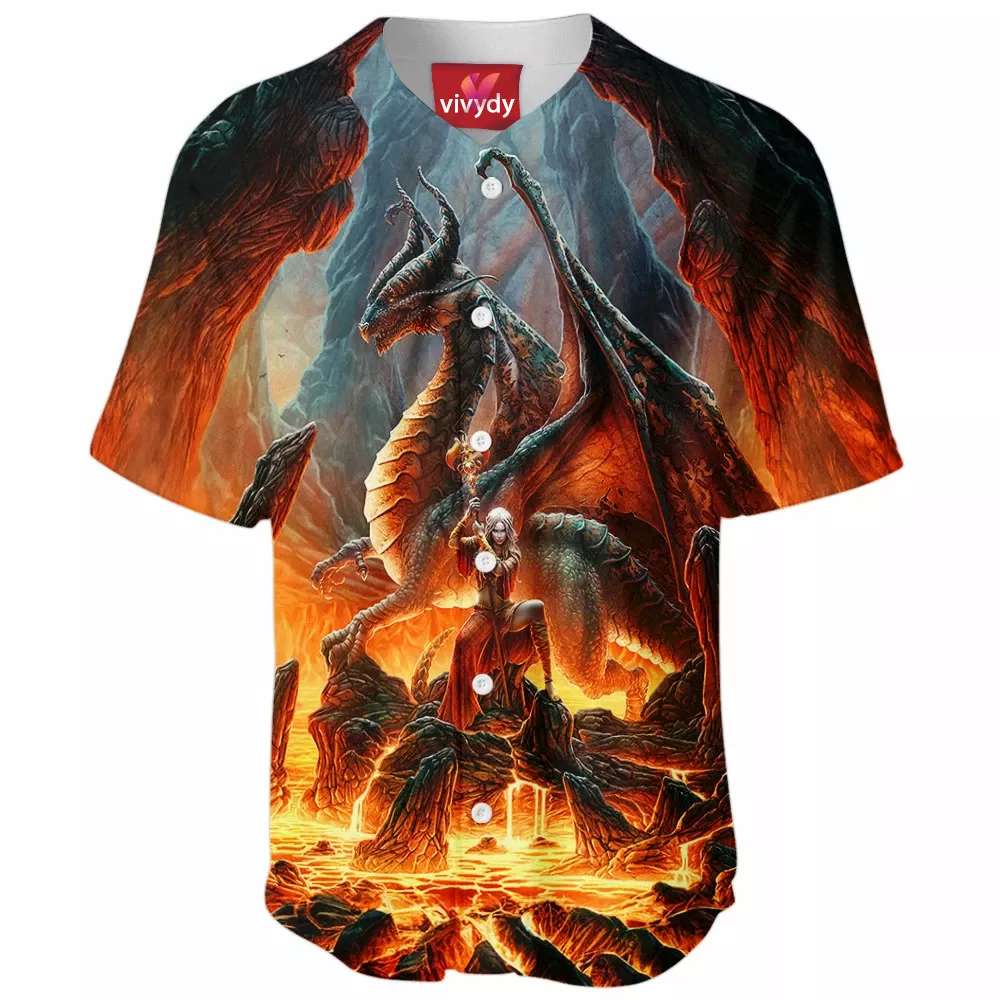 Dragon Mage Baseball Jersey