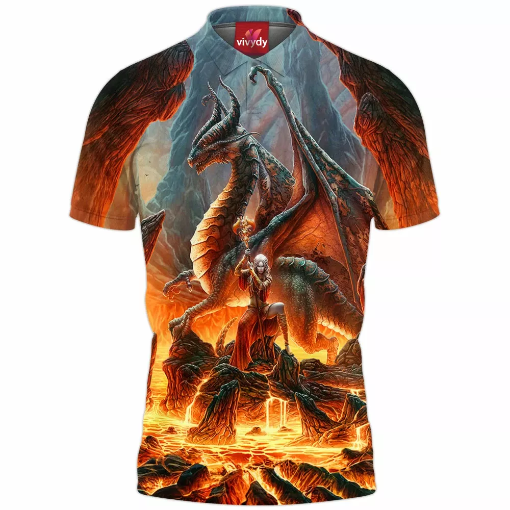 Dragon Mage Polo Shirt