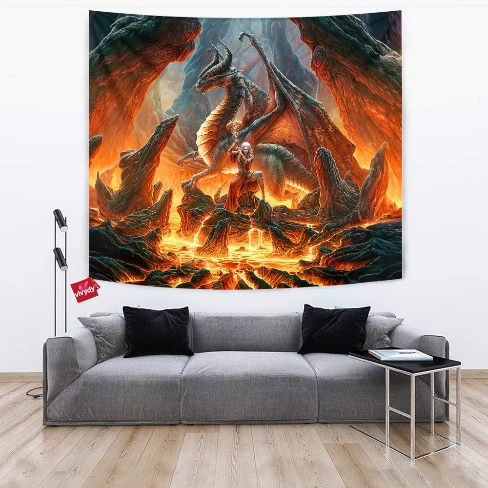 Dragon Mage Tapestry