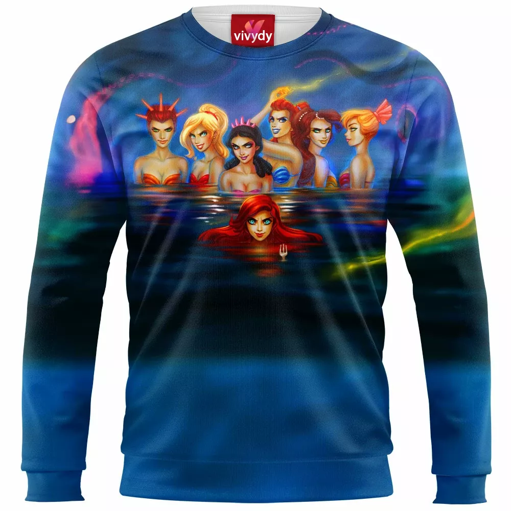 Animated Mermaids Sweatshirt