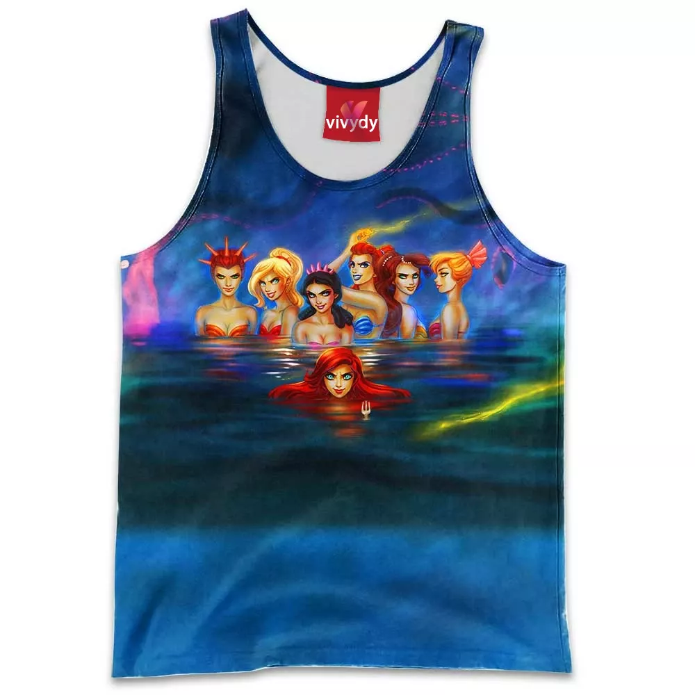 Animated Mermaids Tank Top