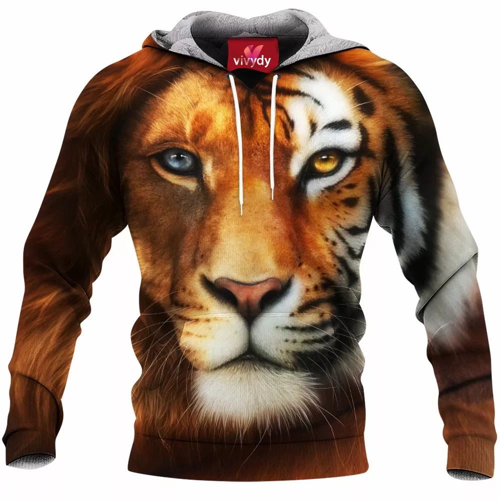 Lion And Tiger Hoodie