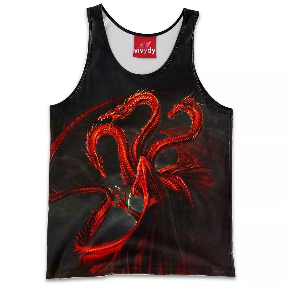 Fire And Blood Dragon Tank Top