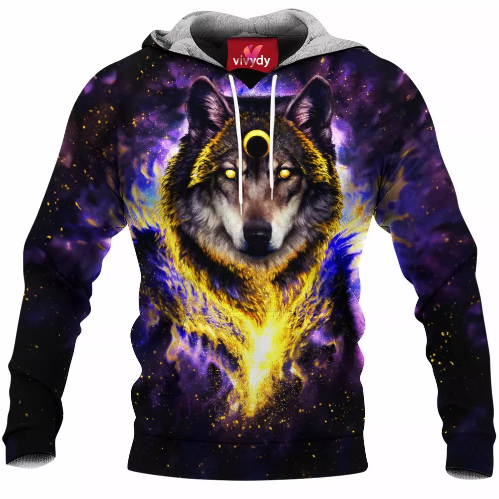 Galaxy Wolf Hoodie