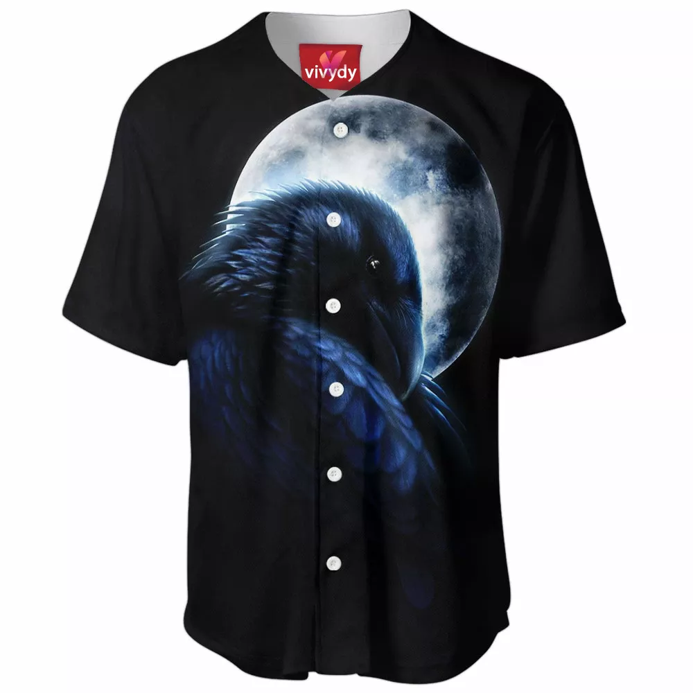 Moon Raven Comic Baseball Jersey