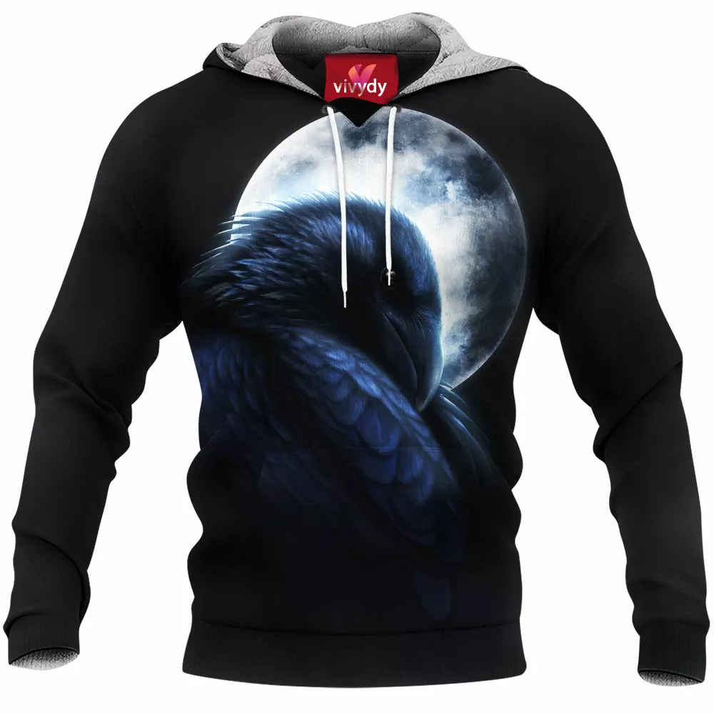 Moon Raven Comic Hoodie