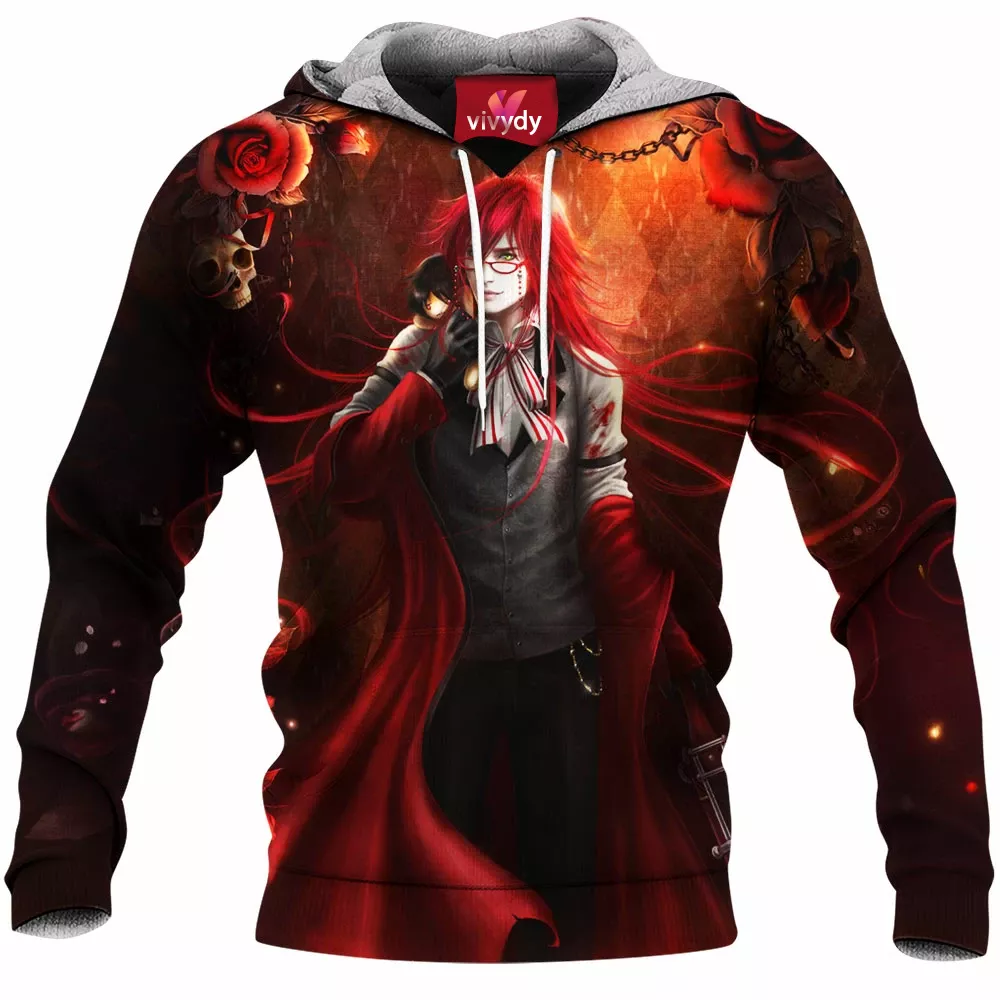 Black Butler Grell Sutcliff Hoodie