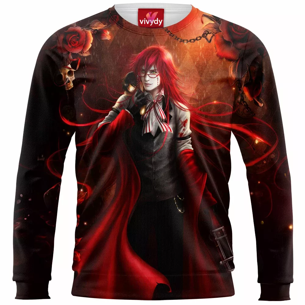 Black Butler Grell Sutcliff Sweatshirt