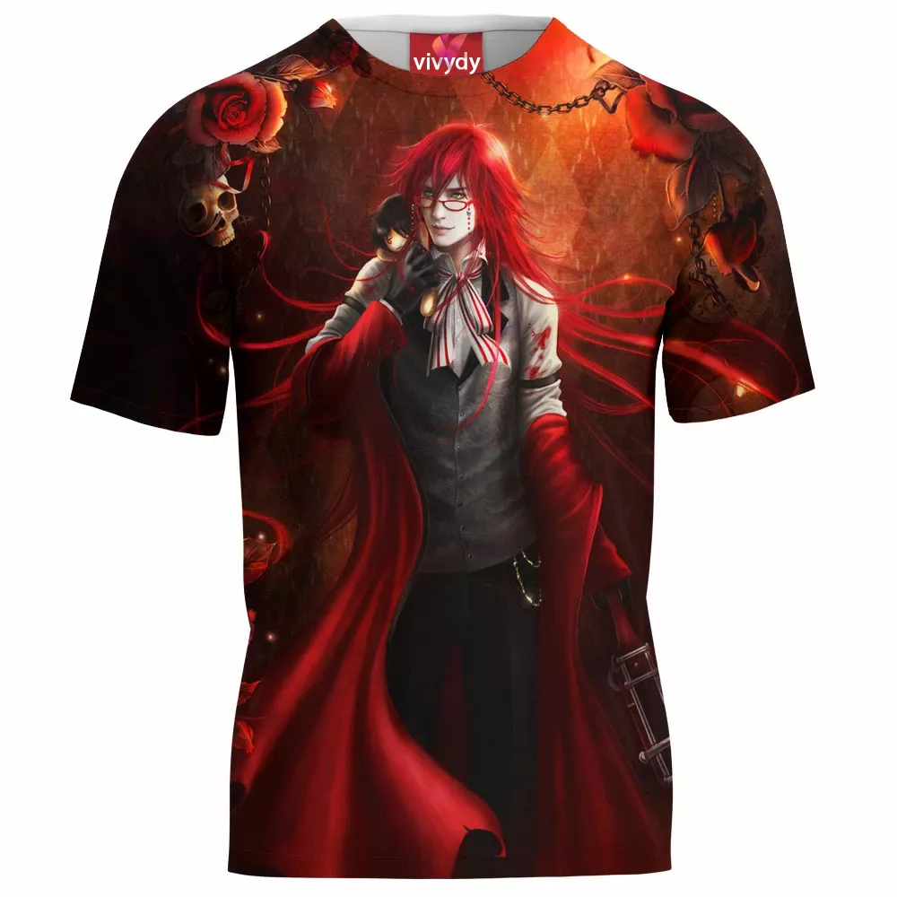 Black Butler Grell Sutcliff T-Shirt