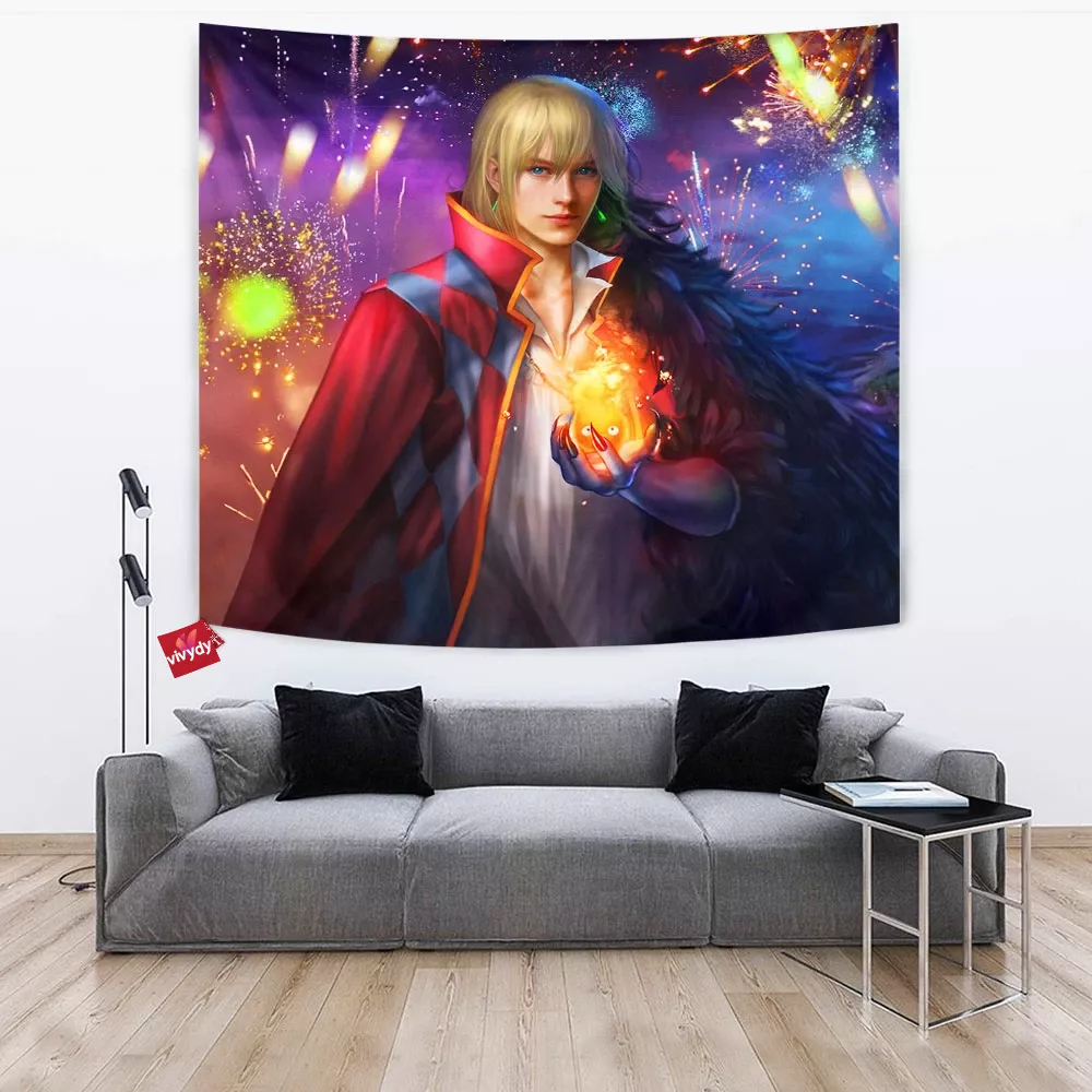 Howl’s Moving Castle Tapestry