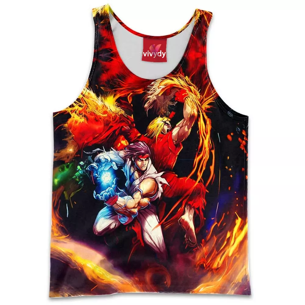 Hadoken Shoryuken Tank Top