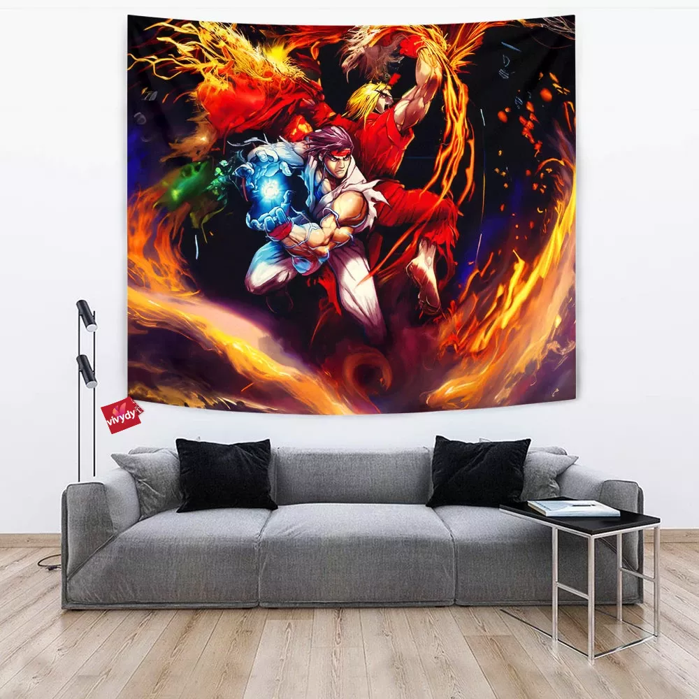 Hadoken Shoryuken Tapestry