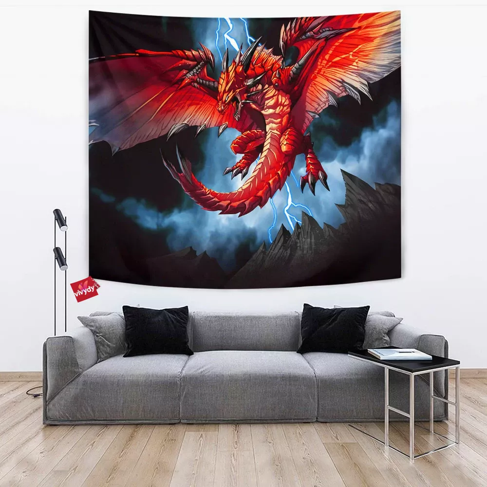 Red Dragon Tapestry