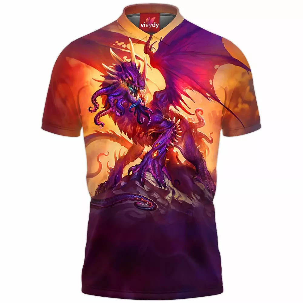 Nightmare Dragon Polo Shirt