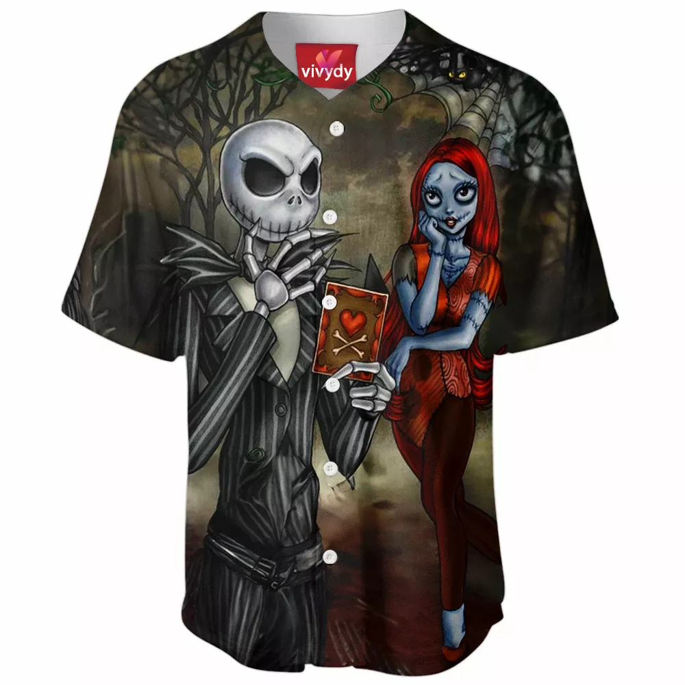 Nightmare Before Christmas Baseball Jersey