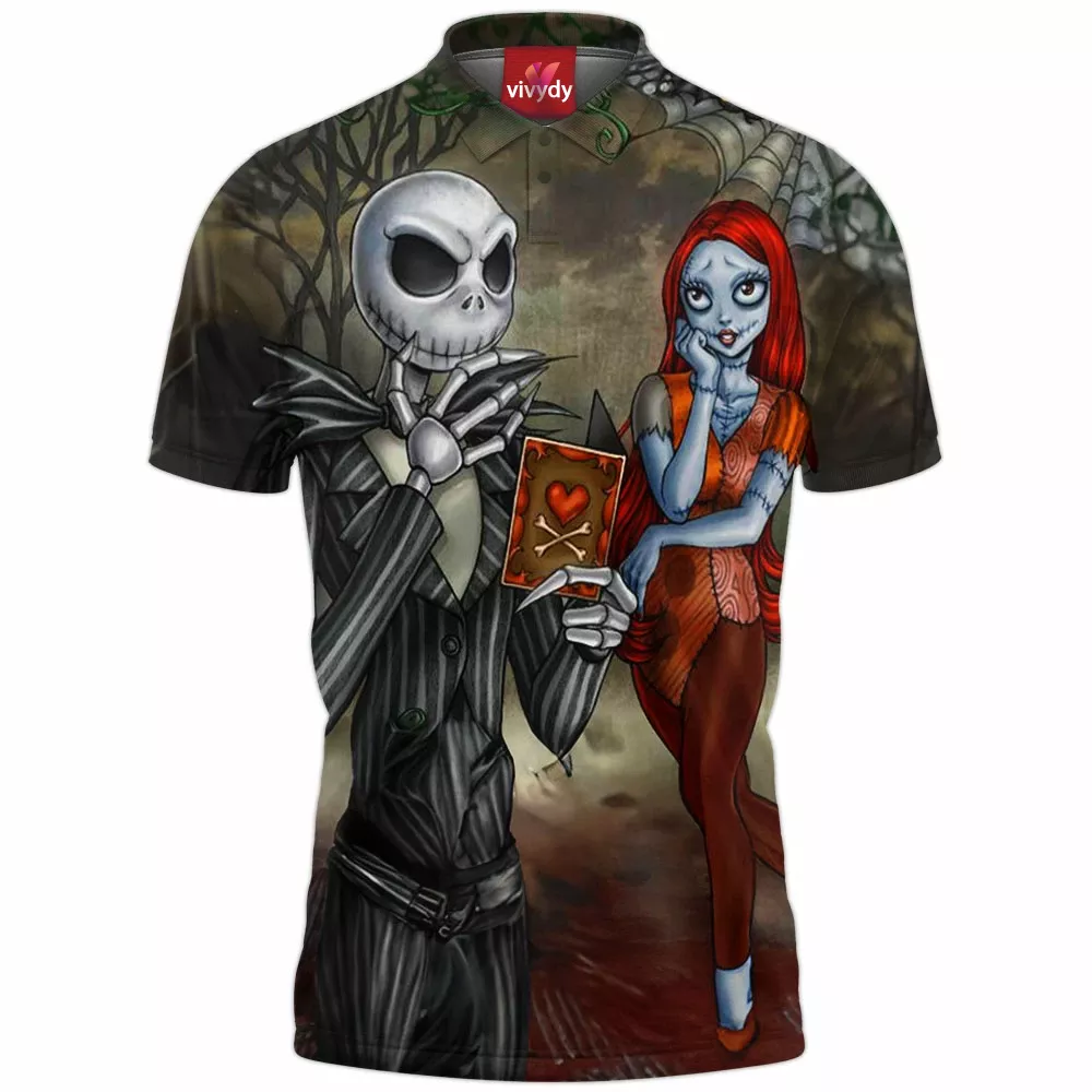 Nightmare Before Christmas Polo Shirt