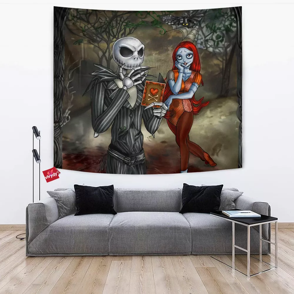 Nightmare Before Christmas Tapestry