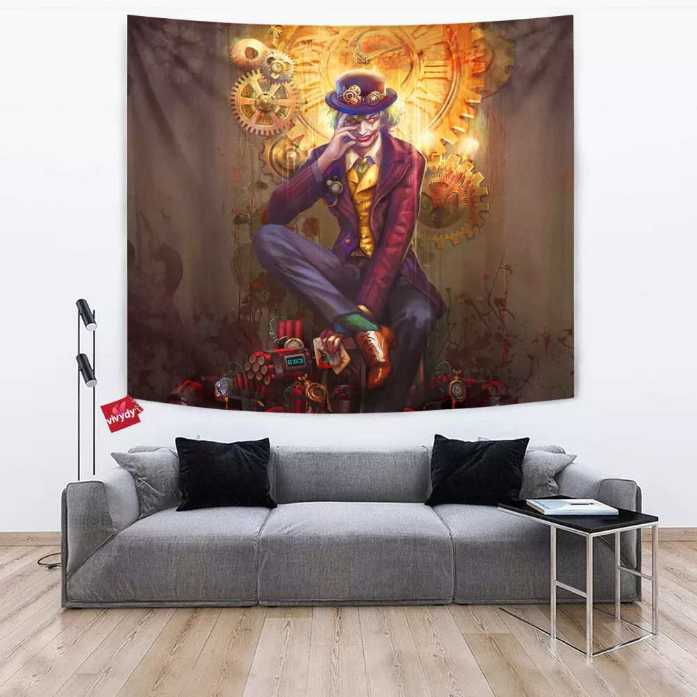 Nightmare Of Gotham Tapestry