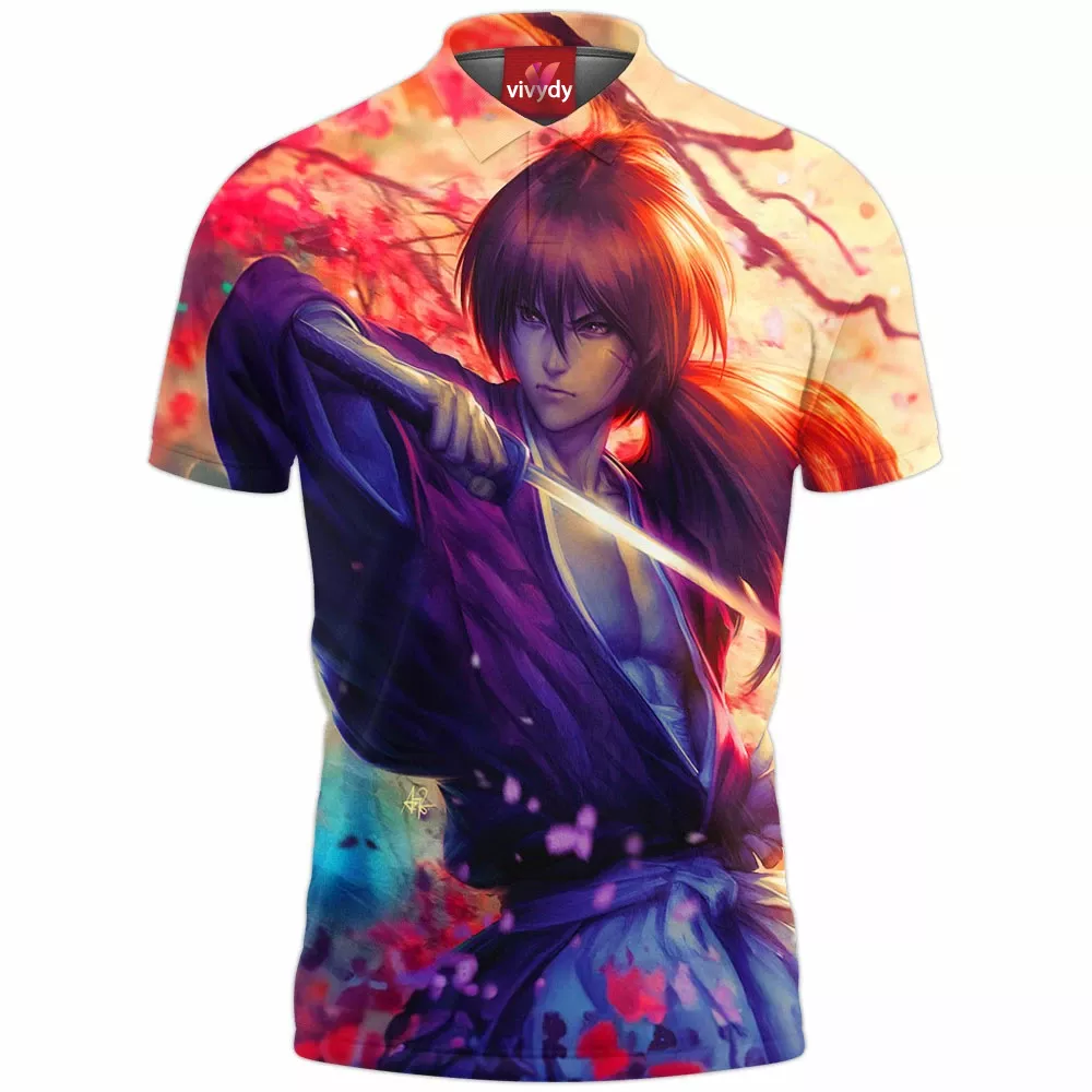 Himura Kenshin Polo Shirt