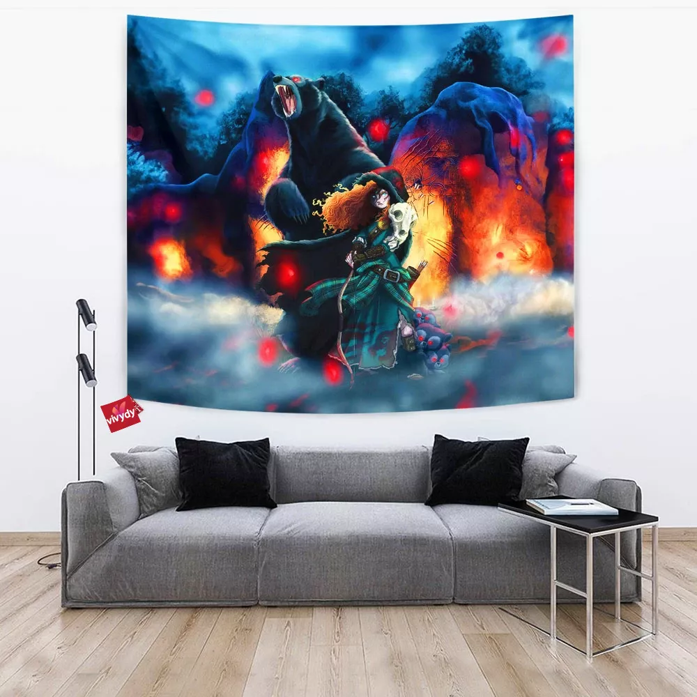 Twisted Princess Merida Tapestry