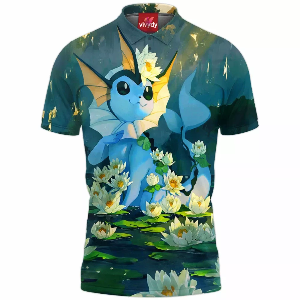 Vaporeon Polo Shirt