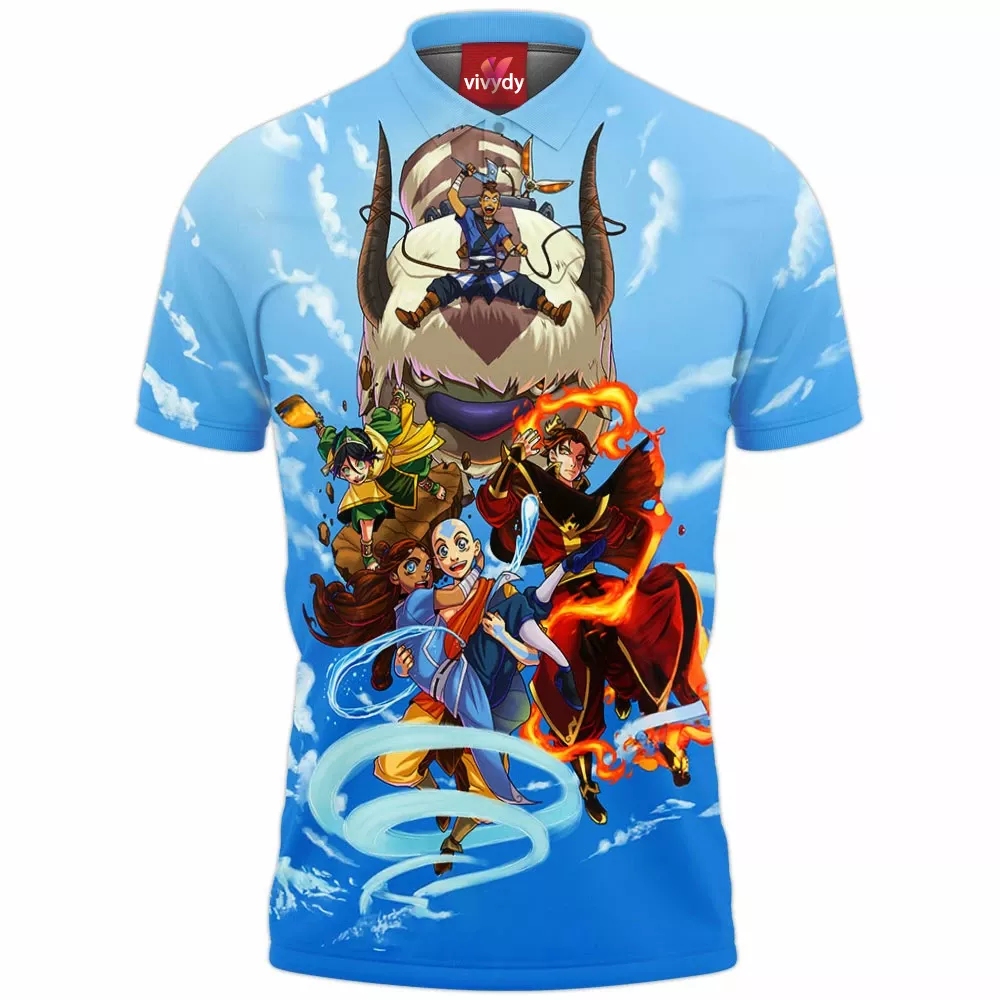 Avatar The Last Airbender Polo Shirt