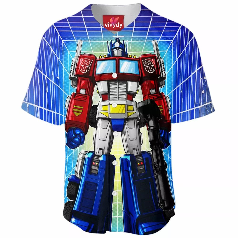 Optimus Prime Baseball Jersey