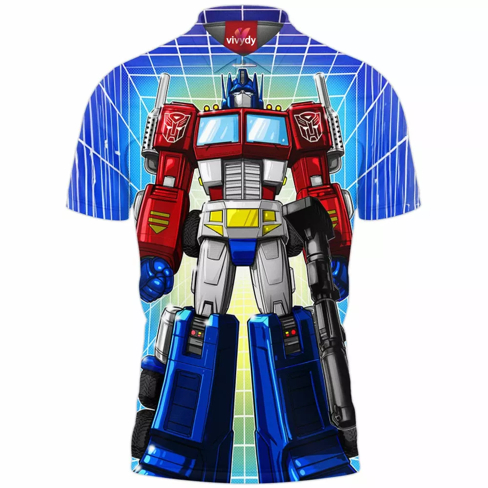 Optimus Prime Polo Shirt