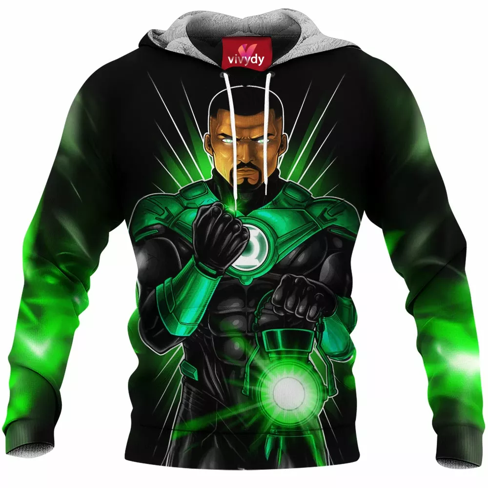 John Stewart Green Lantern Hoodie