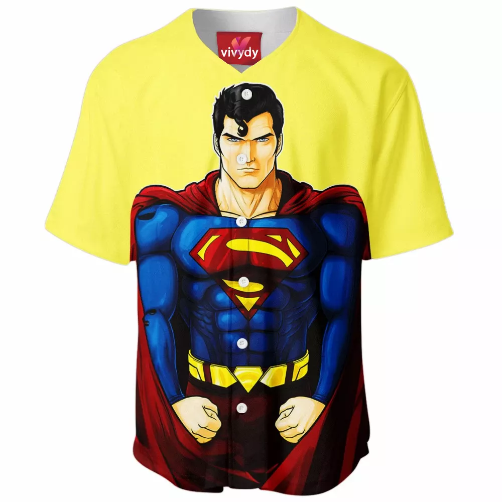 Superman Baseball Jersey