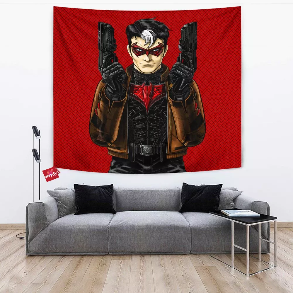 Red Hood Jason Todd Tapestry