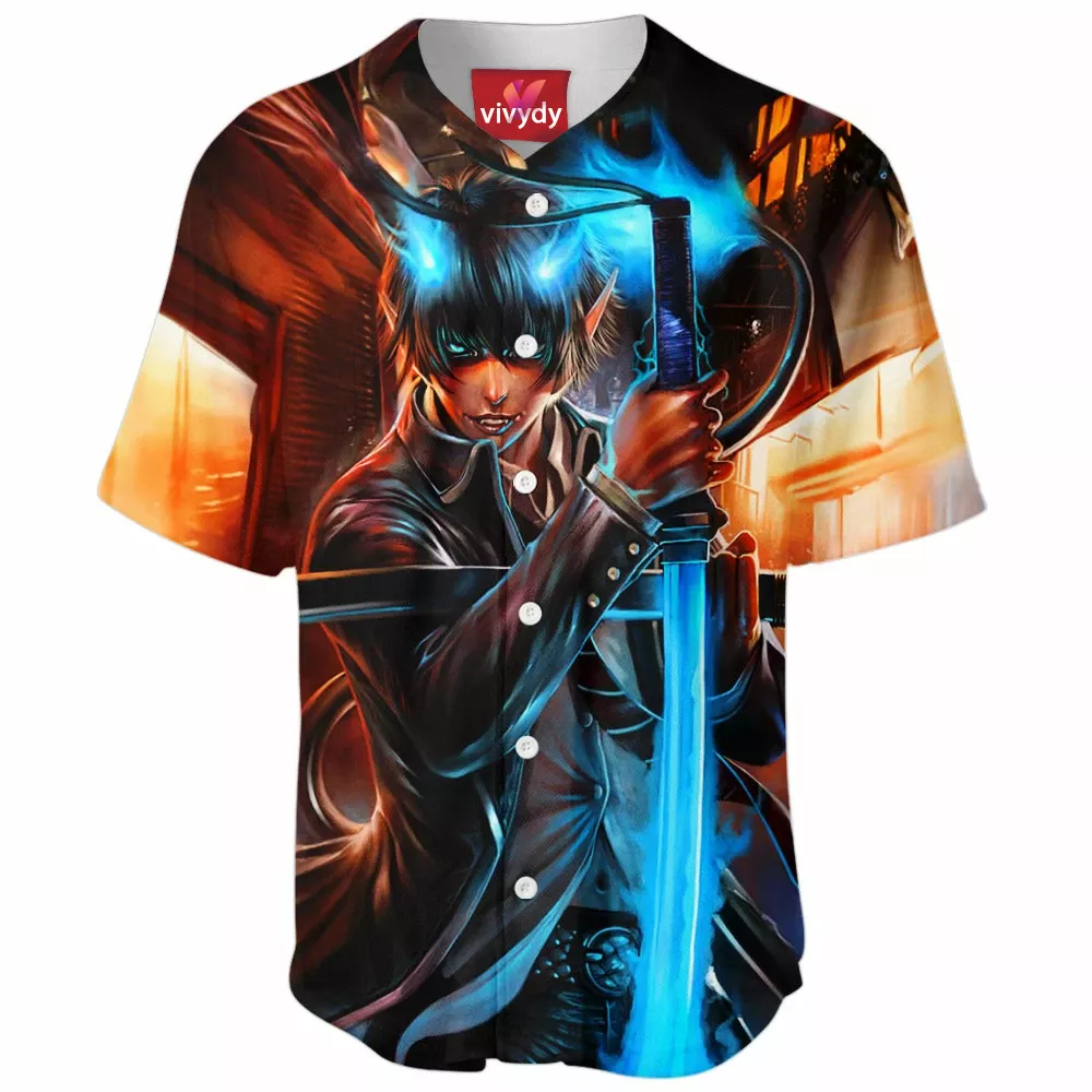 Rin Blue Exorcist Baseball Jersey