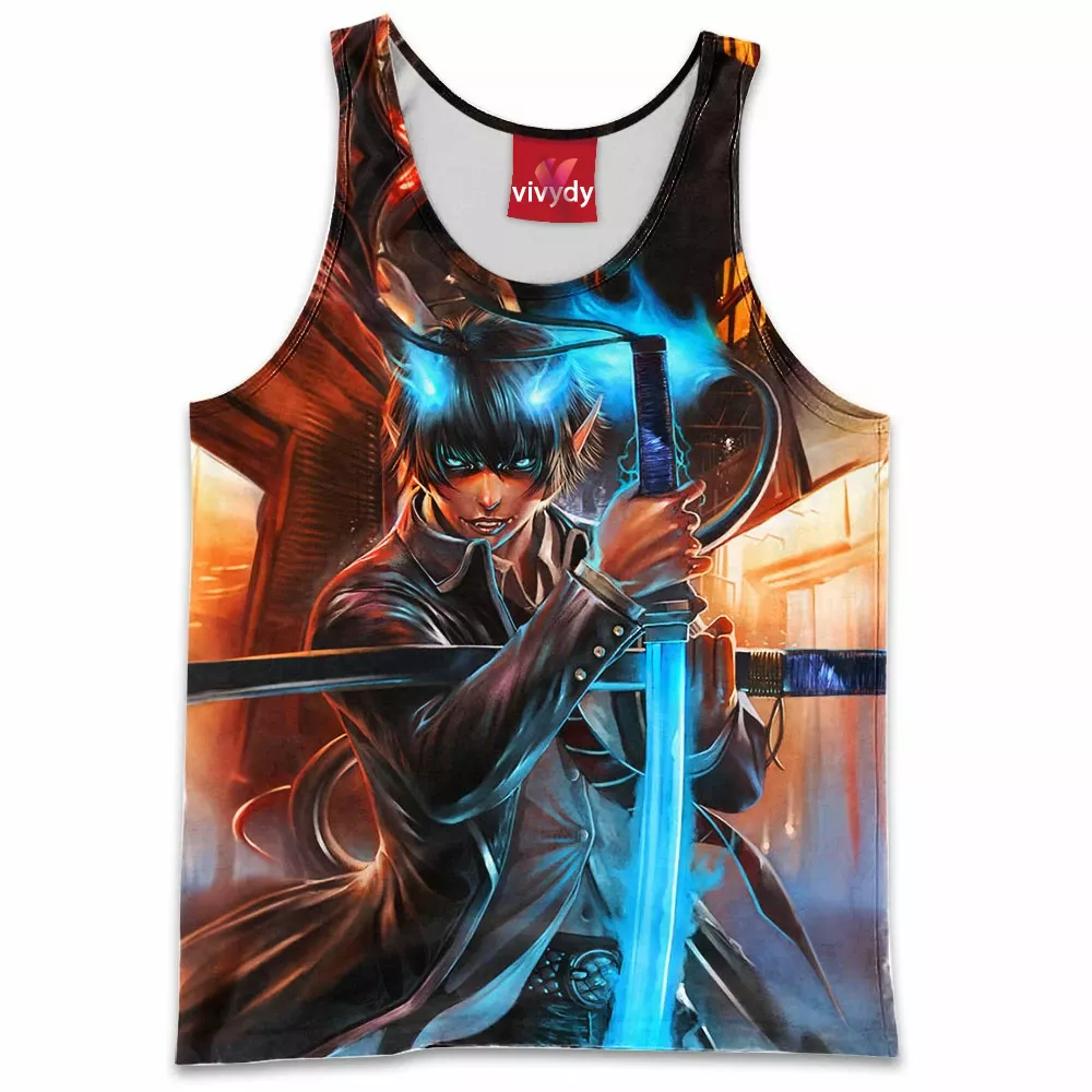 Rin Blue Exorcist Tank Top