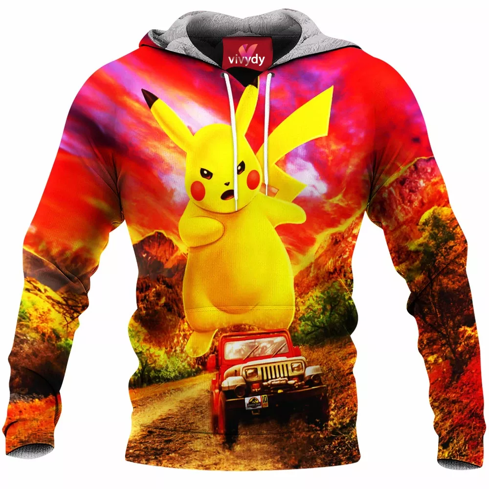 Pikachu Jurassic Hoodie