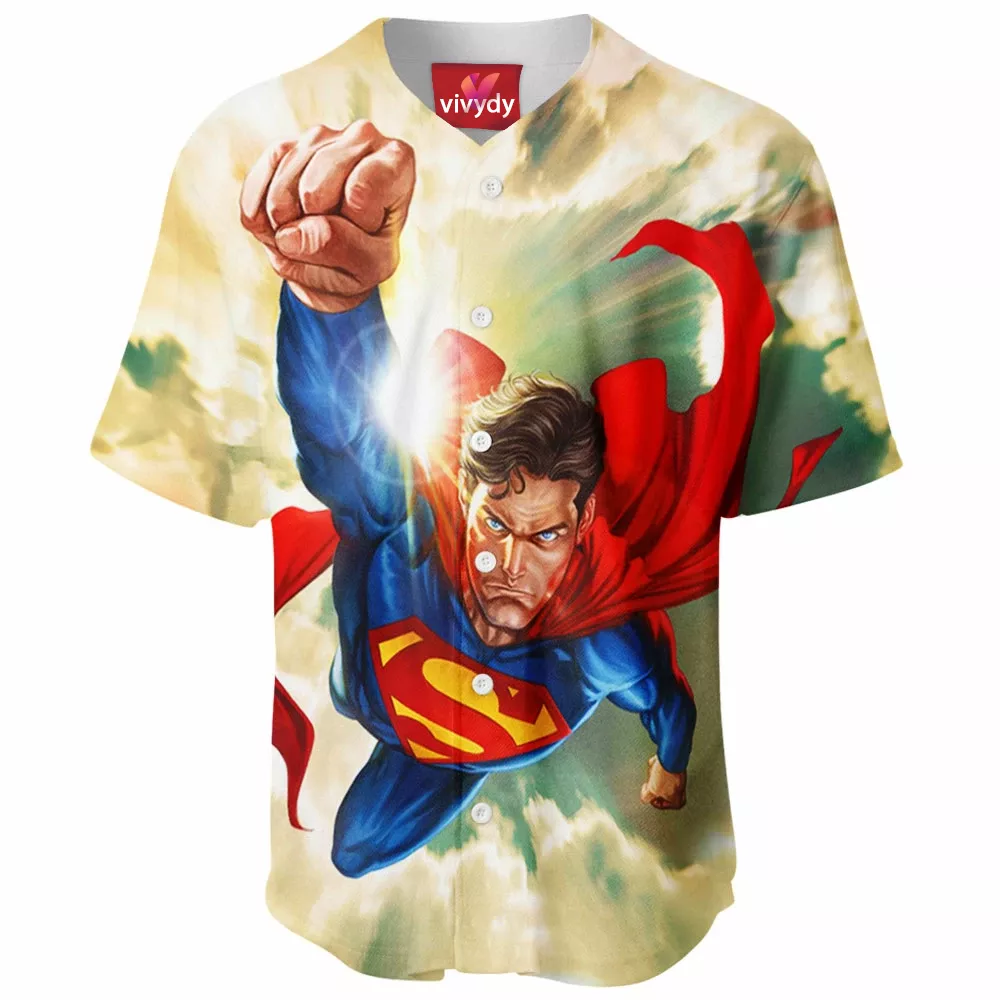 Superman Baseball Jersey