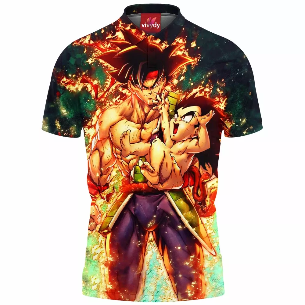 Bardock And Raditz Polo Shirt